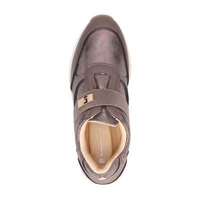 HIROKO KOSHINO ウェッジソールスニーカー　HKL6203 OAK/C 23.0