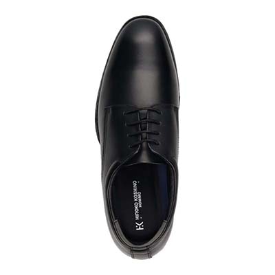 HIROKO KOSHINO HOMME  メンズ 外羽根プレーントゥビジネスシューズ HR5009 BLACK 25.0