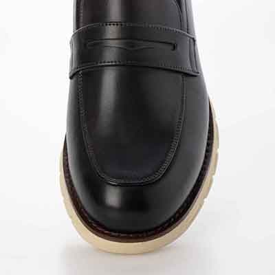 HIROKO KOSHINO HOMME  メンズ スリッポンドレスシューズ　HR5014 GRAY 25.0