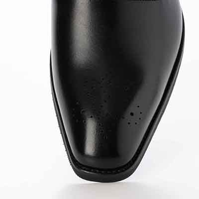 HIROKO KOSHINO HOMME  メンズ サイドレースドレスシューズ　HR5017 BLACK 25.0