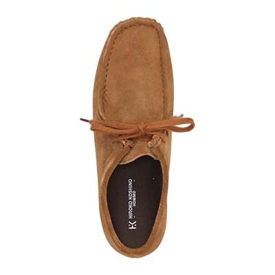 HIROKO KOSHINO HOMME  メンズ レースアップカジュアルシューズ　HR5912 BROWN-VELOURS 25.0