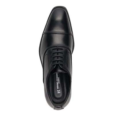 【防水機能】HIROKO KOSHINO HOMME  メンズ エレガント 内羽根ストレートチップ ドレスシューズ　HR7007 BLACK 25.0