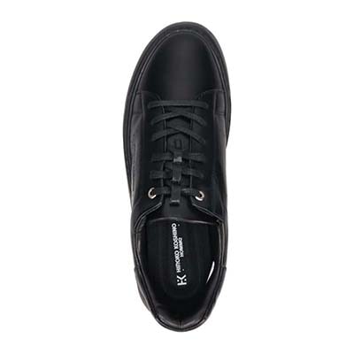 HIROKO KOSHINO HOMME ヒロココシノオム メンズ 本革 レザースニーカー クイックフィット HR8201 サイドマッケイ 軽量 カジュアル ビジネス　HR8201 WHITE 25.0