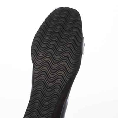 【撥水加工】HIROKO KOSHINO FEMME  超軽量で履きやすいバックルシャーリング入りパンプス  HRL2000 WHITE-S 23.0