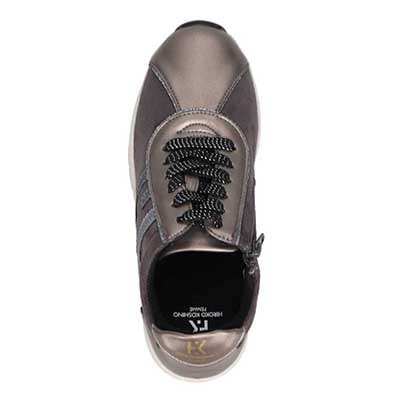 【撥水加工】HIROKO KOSHINO　ヒールタイプ・ハイカットスニーカー　HRL3005 ETHANE 23.0