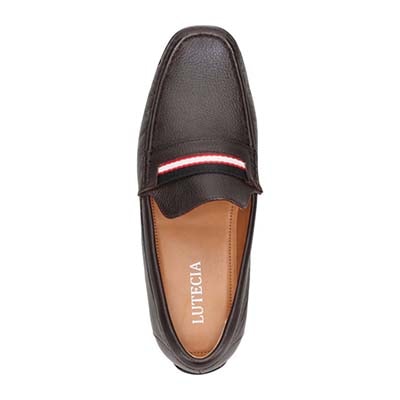 ルーテシア LUTECIA 上品な大人用シューズとして根強い人気を誇るドライビングシューズ　LU8801 D-BROWN 25.0