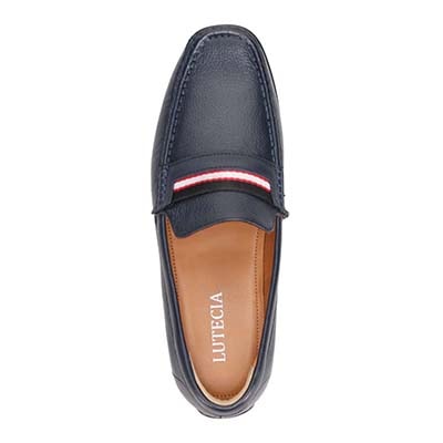 ルーテシア LUTECIA 上品な大人用シューズとして根強い人気を誇るドライビングシューズ　LU8801 NAVY 25.0