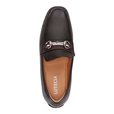 ルーテシア LUTECIA 上品な大人用シューズとして根強い人気を誇るドライビングシューズ　LU8802 D-BROWN 25.0