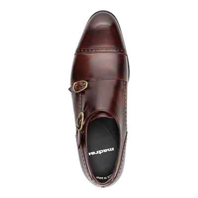 【軽量】マドラス madras ダブルモンクビジネスシューズ M423 BROWN 25.0