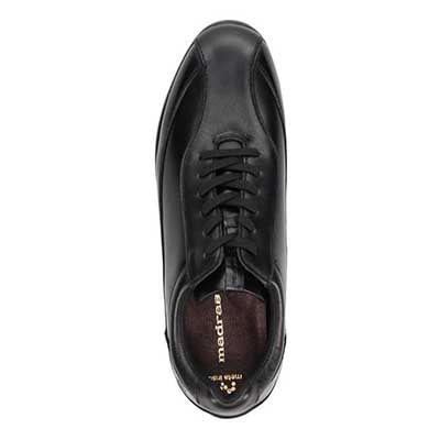 マドラス madras 特許 リカバリーメタインソール搭載シューズ  レザースニーカー　M502MT BLACK 25.0