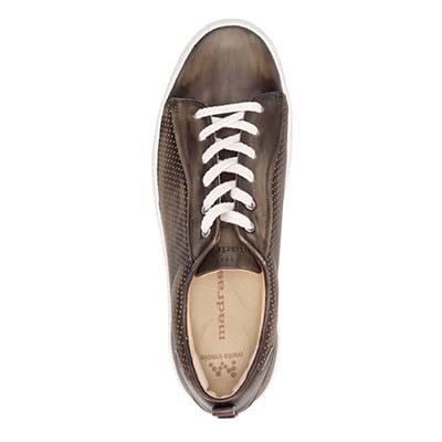 マドラス madras 特許 リカバリーメタインソール搭載シューズ  カジュアルレザースニーカー　M516MT GRAY 25.0