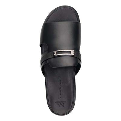 マドラス madras 特許 リカバリーメタインソール搭載シューズ  レザーサンダル  M533MT BLACK M（25.0～25.5ｃｍ）