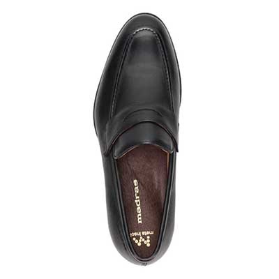 マドラス madras 特許 リカバリーメタインソール搭載  ビジネス コインローファー M557MT BLACK 25.0