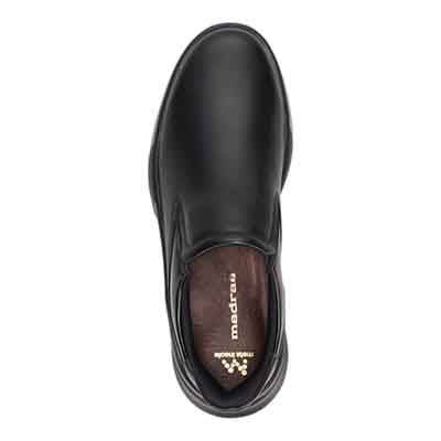 マドラス madras 特許 リカバリーメタインソール搭載  スリップオンスニーカー  M592MT BLACK 25.0