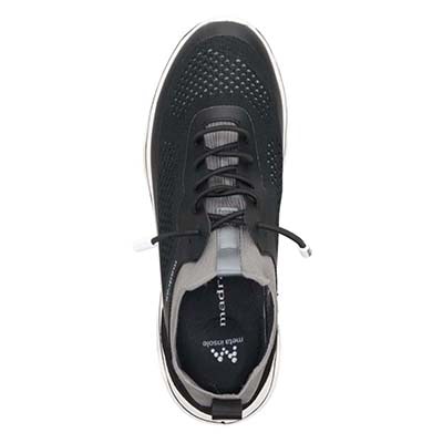 マドラス madras 特許 リカバリーメタインソール搭載シューズ  カジュアルニットスニーカー　M593MT GRAY/KHAKI M(25.0cm～25.5cm)