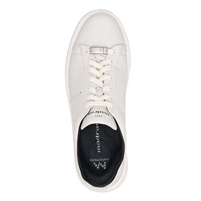 マドラス madras 特許 リカバリーメタインソール搭載シューズ  カジュアルレザースニーカー　M594MT WHITE 25.0