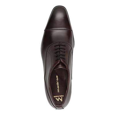 マドラス madras 特許 リカバリーメタインソール搭載シューズ  内羽根ストレートチップドレスシューズ　M640MT D-BROWN 25.0
