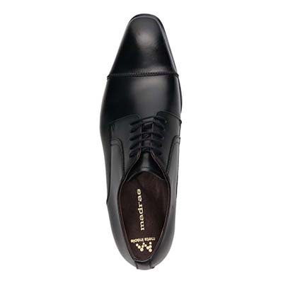 マドラス madras 特許 リカバリーメタインソール搭載シューズ  外羽根ストレートチップドレスシューズ　M642MT BLACK 25.0