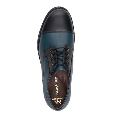 マドラス madras 特許 リカバリーメタインソール搭載シューズ  レースアップカジュアルシューズ　M651MT BLACK/NAVY 25.0