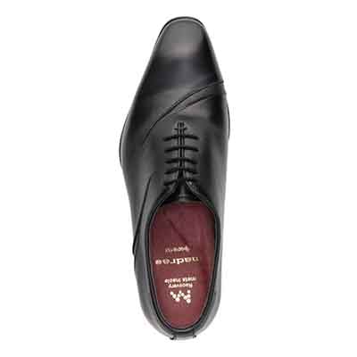 【GORE-TEX】マドラス madras 特許 Recovery meta insole搭載シューズ　ゴアテックス ホールカットプレーントゥドレスシューズ　M716GMT BLACK/BLACK 25.0