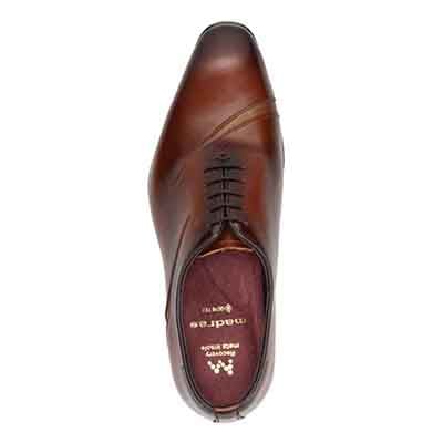 【GORE-TEX】マドラス madras 特許 Recovery meta insole搭載シューズ　ゴアテックス ホールカットプレーントゥドレスシューズ　M716GMT BROWN/L-BROWN 25.0