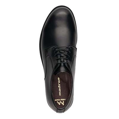 マドラス madras 特許 リカバリーメタインソール搭載シューズ  外羽根プレーントゥドレスシューズ　M881MT BLACK 25.0