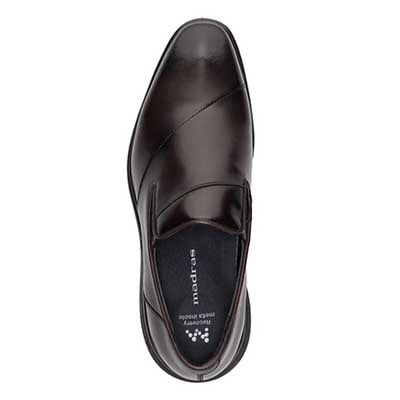 マドラス madras 特許 リカバリーメタインソール搭載シューズ メンズスリッポンドレスカジュアルシューズ　M8835MT D-BROWN 25.0