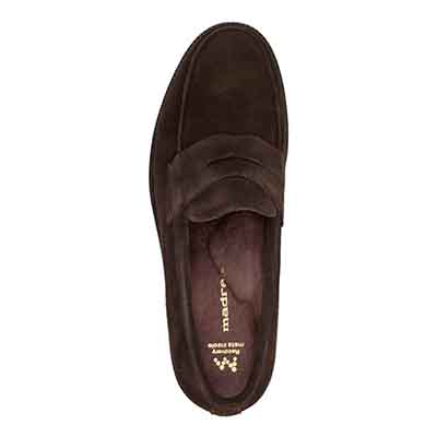 マドラス madras 特許 Recovery meta insole搭載シューズ  コインローファー　M883MT D-BROWN-VELOURS 25.0