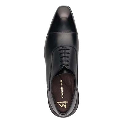 マドラス madras 特許 リカバリーメタインソール搭載シューズ  内羽根ストレートチップドレスシューズ　M915MT BLACK 25.0