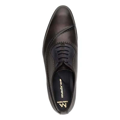 マドラス madras 特許 リカバリーメタインソール搭載シューズ  イタリアンカーフ プレーントゥドレスシューズ　M933MT NAVY/D-GRAY 25.0