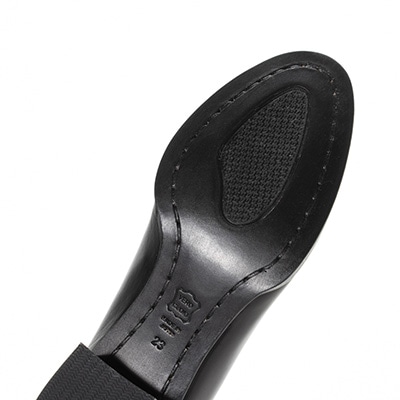 マドラス madras マドラス東京ファクトリー製 革底で本物志向のマッケイ製法 ビット付きエレガントなヒールアップ・ローファー MAL0027 BLACK 23.0