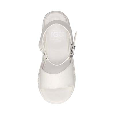 最旬トレンドを履きこなす！マドラス madras TGC in あいち・なごや 2026 出演モデル着用シューズ　厚底サンダル　MAL7583TGC WHITE M（23.0cm～23.5cm）