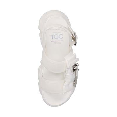 最旬トレンドで目立っちゃおう！マドラス madras TGC in あいち・なごや 2026 出演モデル着用シューズ　カジュアル厚底サンダル　MAL7584TGC WHITE 37（23.0cm～23.5cm）