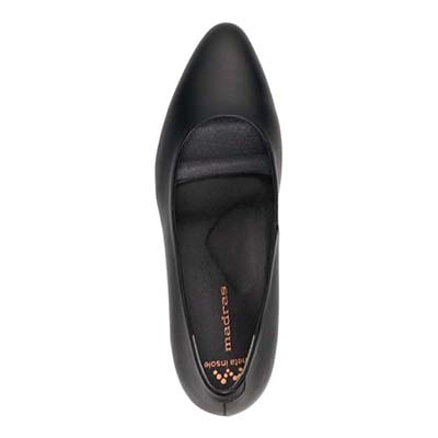 マドラス madras 特許 リカバリーメタインソール搭載 5cmヒール のプレーンパンプス　MAL9124MT BLACK 23.0