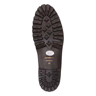 マドラス madras 特許 Recovery meta insole搭載　上質できちんと感のあり足元が華やぐビットローファー　MAL9127MT GRAY 23.0