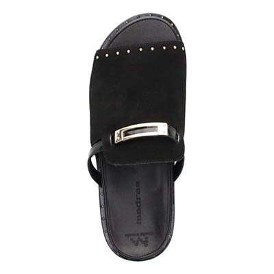 マドラス madras 特許 リカバリーメタインソール搭載  エレガントな装飾が映える上品なフットベットサンダル MAL9140MT WHITE M（23～23.5ｃｍ）