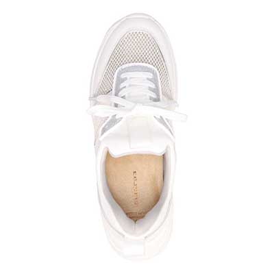 マドラス madras 特許 metaインソール搭載　スタイルアップ厚底スニーカー　MAL9159MT WHITE 23