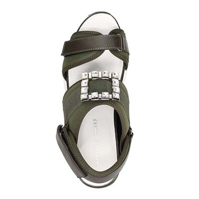 ミッシーデミッシー missy des missy スポーツサンダル  MMD2500 KHAKI M　(23.0～23.5)