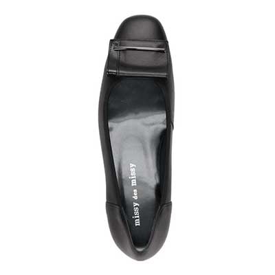 ミッシー デ ミッシー missy des missy ベーシックローヒールパンプス　MMD5154 BLACK 23.0