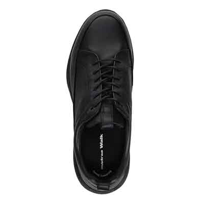 【GORE-TEX】マドラスウォーク madras Walk 「Recovery Shiatsu Insole」搭載で指圧効果により血行をよくする。　全天候快適な ゴアテックスレザースニーカー　MW7600R BLACK 25.0