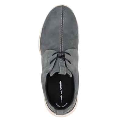 【GORE-TEX】マドラスウォーク madras Walk 「Recovery Shiatsu Insole」搭載で指圧効果により血行をよくする。　全天候快適な ゴアテックスレザースニーカー　MW7601R GRAY-NUBUK 25.0