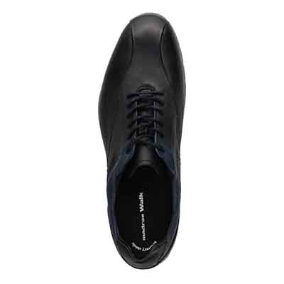 【GORE-TEX】マドラスウォーク madras Walk 「Recovery Shiatsu Insole」搭載で指圧効果により血行をよくする。　全天候快適　カジュアルシューズ　MW7700R BLACK/NAVY 25.0