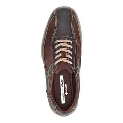 【GORE-TEX 】 マドラスウォーク madras Walk 雨に強く蒸れにくい レースアップ・ウォーキングスニーカー MW8400 D-BRNWN/D-BROWN 25.0
