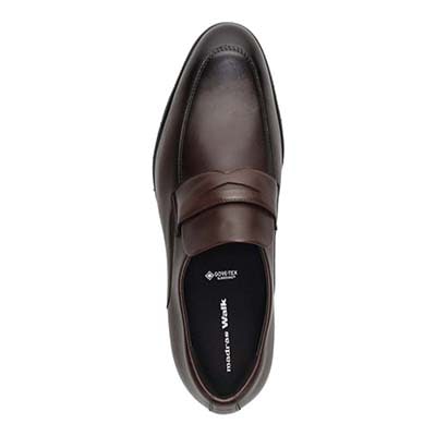 【GORE-TEX】マドラスウォーク madras Walk ゴアテックス サラウンド フットウェア　コインローファー　MW9643S D-BROWN 25.0