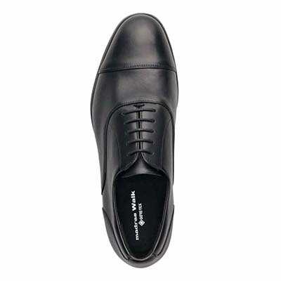 【GORE-TEX】マドラスウォーク madrasWalk　全天候快適　内羽根ストレートチップドレスシューズ　MW9900 BLACK 25.0