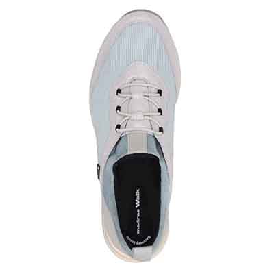 【GORE-TEX】マドラスウォーク madras Walk 「Recovery Shiatsu Insole」搭載で指圧効果により血行をよくする。 通勤快適  トラベルウォーキングにもお勧め！ 快適軽量スニーカー  MWL1004R SILVER 23.0