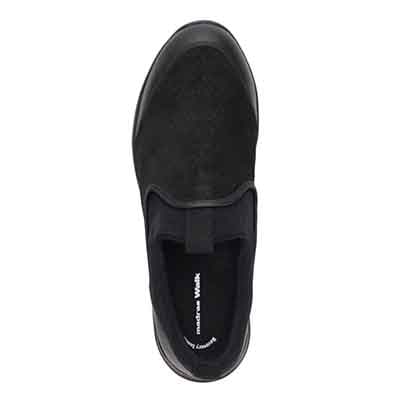 【GORE-TEX】マドラスウォーク madras Walk 「Recovery Shiatsu Insole」搭載で指圧効果により血行をよくする。スニーカー感覚で普段履きにもピッタリ！ さまざまなスタイルにも合うスリッポンスニーカー  MWL1006R BLACK 23.0