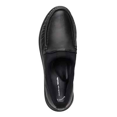 【GORE-TEX】マドラスウォーク madras Walk 「Recovery Shiatsu Insole」搭載で指圧効果により血行をよくする。ゴアテックス・モカシンスリッポンシューズ　MWL1021R BLACK 23.0