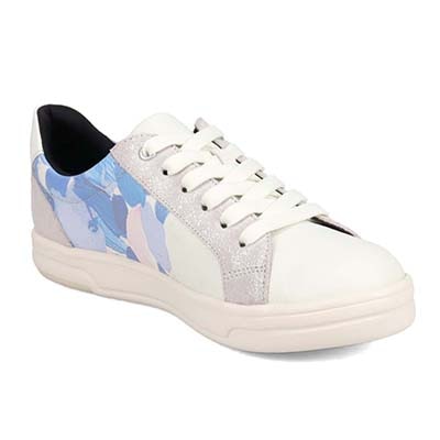 【GORE-TEX】マドラスウォーク madras Walk  マルチプリントレースアップ レザースニーカー  MWL1022B GRAY-PR 23.0