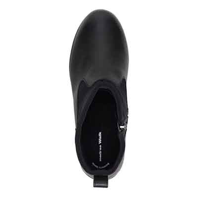 【GORE-TEX】マドラスウォーク madras Walk 「Recovery Shiatsu Insole」搭載で指圧効果により血行をよくする。　雨の日でも快適 5.0cmヒールのショートブーツ　MWL1026R BLACK 23.0